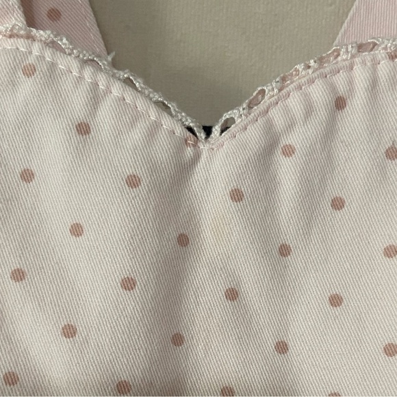 Cynthia Rowley toddler girls 5T sweetheart cross back polka dot dress EUC - Picture 4 of 6